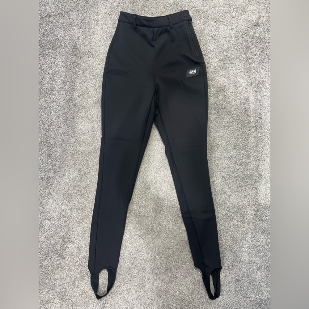ASOS Women's 4505 Skinny Ski Snow Stirrup Pants Trousers White Size US 6
